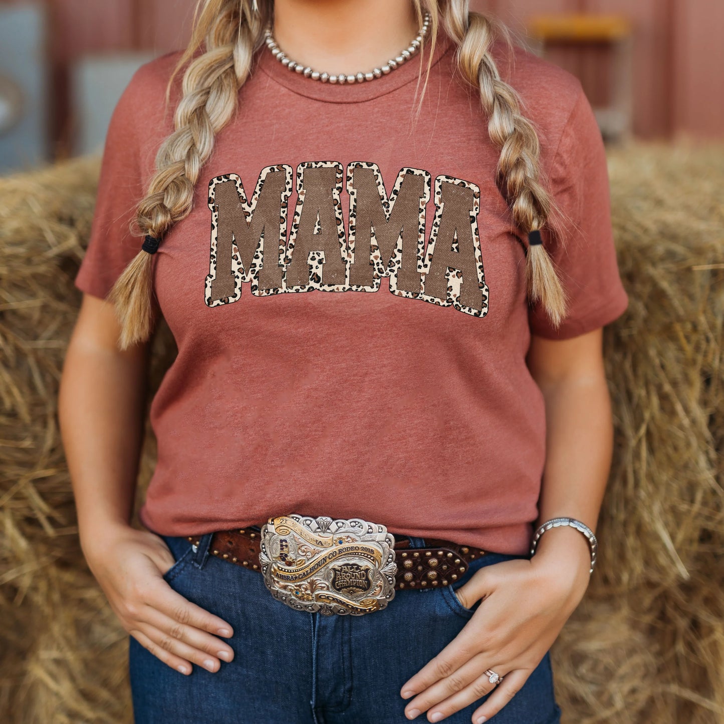 Mama Cow Print