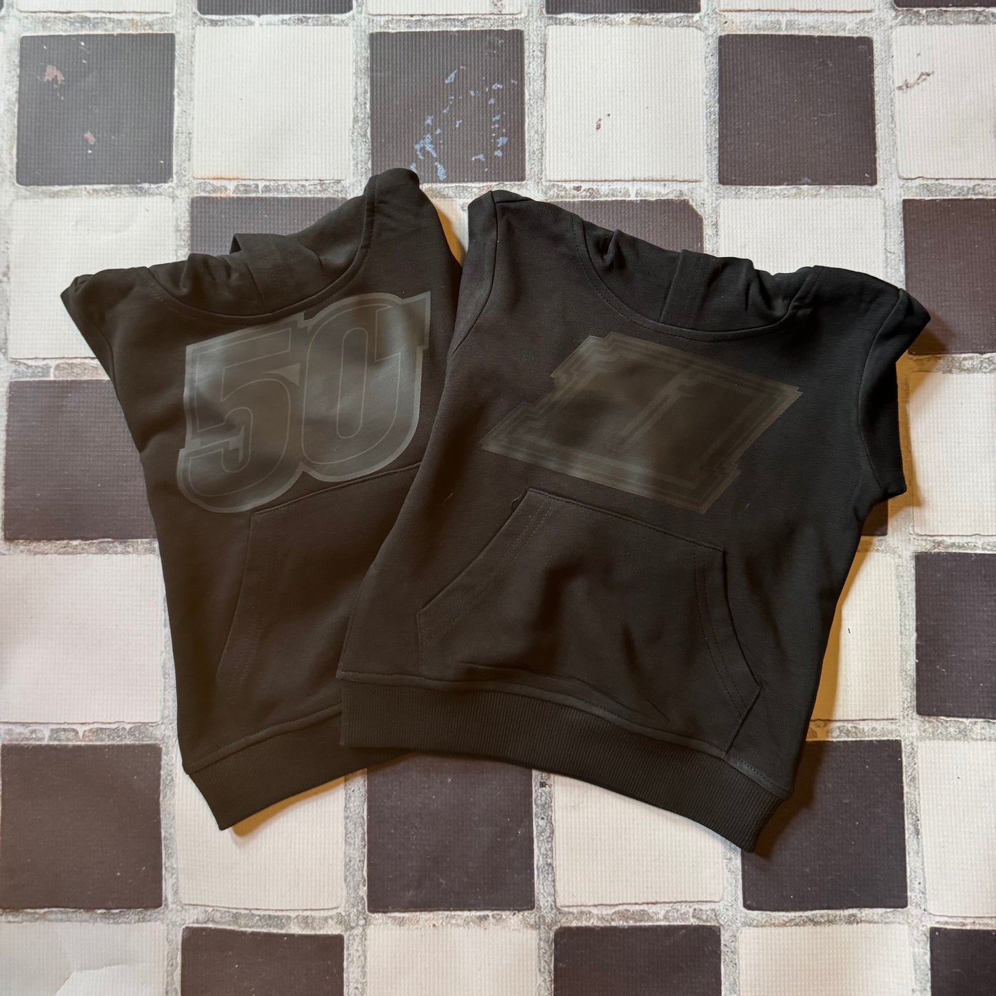 KIDS Blacked Out Number Crewneck