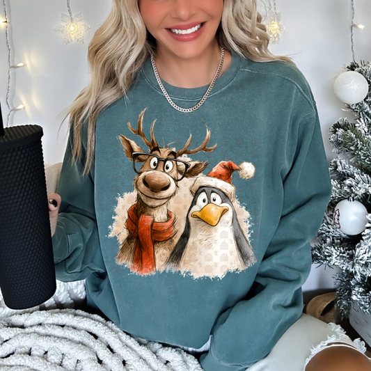 Deer & Penguin